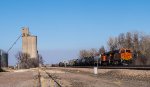 BNSF 3721 westbound at Gage, OK